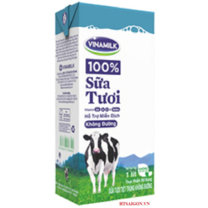 SỮA TƯƠI VINAMILK 100% KHÔNG ĐƯỜNG 1L SỮA TƯƠI VINAMILK 100% KHÔNG ĐƯỜNG 1L