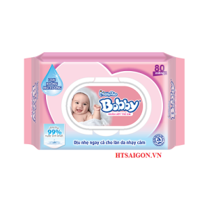 KHĂN ƯỚT BOBBY 80 TỜ