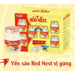 YẾN SÀO RED NEST VỊ GỪNG HỘP 6 LỌ 70ML YẾN SÀO RED NEST VỊ GỪNG HỘP 6 LỌ 70ML