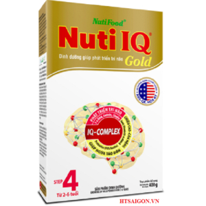 NUTI IQ GOLD 4 HỘP 400G NUTI IQ GOLD 4 HỘP 400G