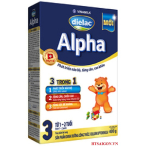 ALPHA 3 HỘP GIẤY 400G ALPHA 3 HỘP GIẤY 400G