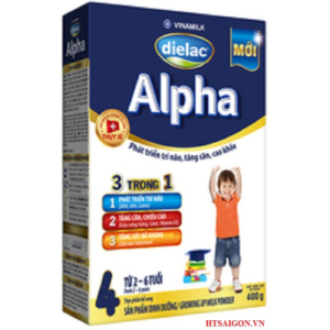 ALPHA 4  HỘP GIẤY 400G ALPHA 4  HỘP GIẤY 400G