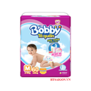 TÃ QUẦN BOBBY M 60 MIẾNG TÃ QUẦN BOBBY M 60 MIẾNG