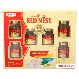 YẾN SÀO RED NEST VỊ GỪNG HỘP 6 LỌ 70ML YẾN SÀO RED NEST VỊ GỪNG HỘP 6 LỌ 70ML