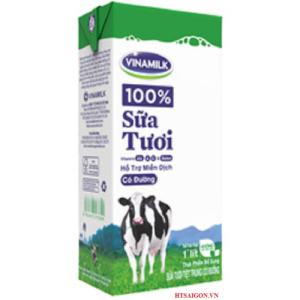 SỮA TƯƠI VINAMILK 100% CÓ ĐƯỜNG 1L SỮA TƯƠI VINAMILK 100% CÓ ĐƯỜNG 1L
