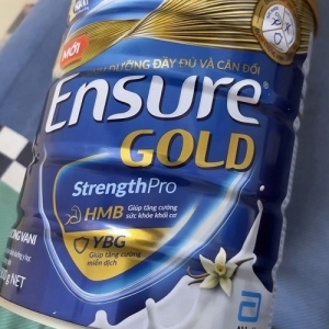 CHÍNH HÃNG GIÁ TỐT SỮA BỘT ENSURE GOLD 850G HƯƠNG VANI THƠM NGON