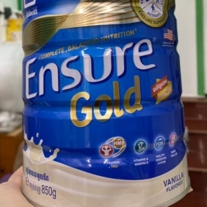 SỮA BỘT TỐT CHO XƯƠNG KHỚP NGƯỜI GIÀ ABBOTT ENSURE GOLD 850G